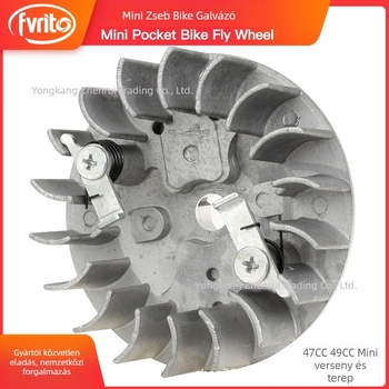 FVRITO Mini motorkerékpár Flywheel PS004 – motor 40-6, kétütemű, kézi indítás, hűtőventilátor