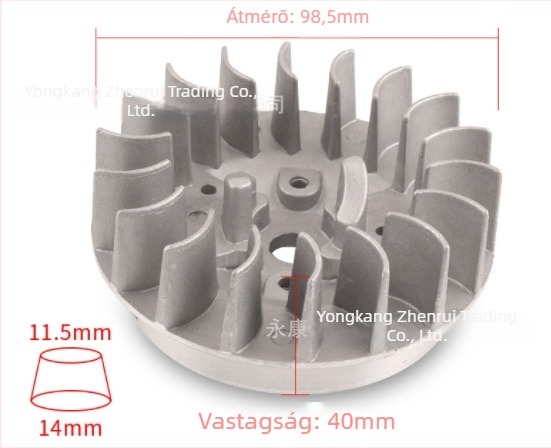 FVRITO Mini motorkerékpár Flywheel PS004 – motor 40-6, kétütemű, kézi indítás, hűtőventilátor