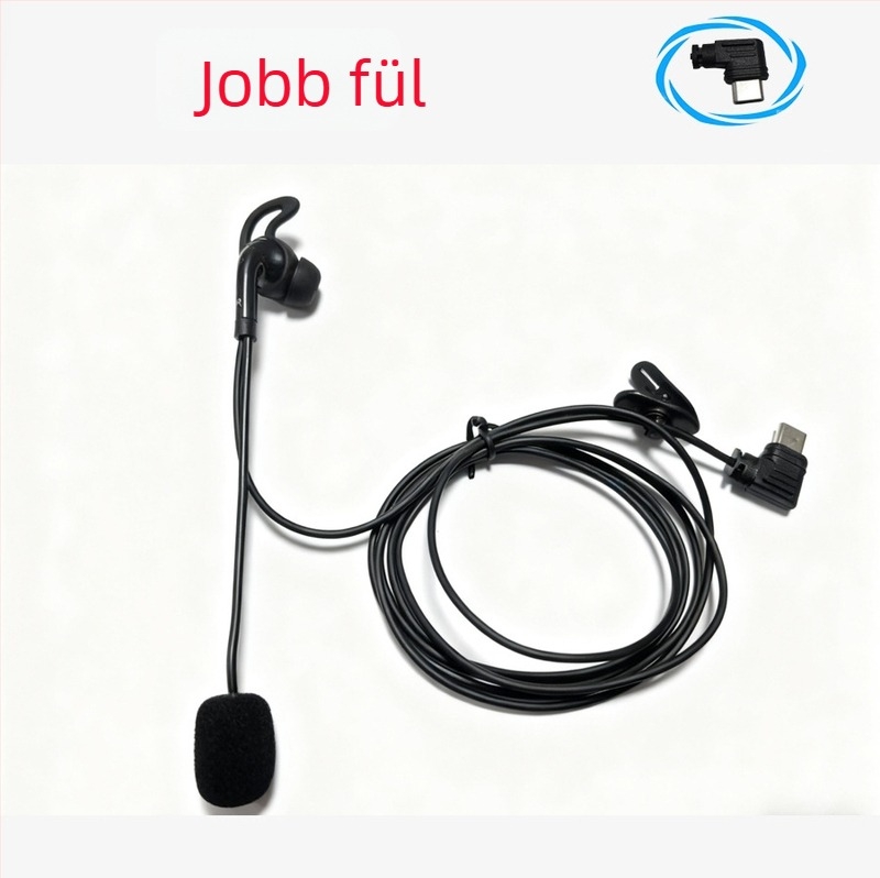 V6pro+ futballbíró fülhallgató, egyoldalas, V6pro+ sorozat, interkom, zajcsökkentés, hívásfunkció, zene-támogatás