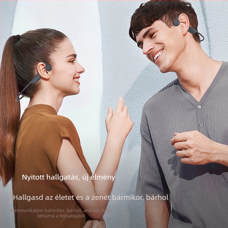X1 csontvezetéses fejhallgató – 8 órán felüli üzemidő, Bluetooth 5.4, bilaterális sztereó hangzás, IPX8 vízálló, 10 m hatótávolság