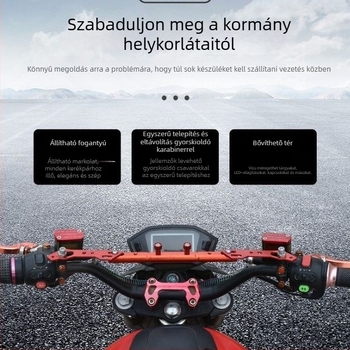 CNC alumínium expanziós kereszttvas motorkerékpárokhoz