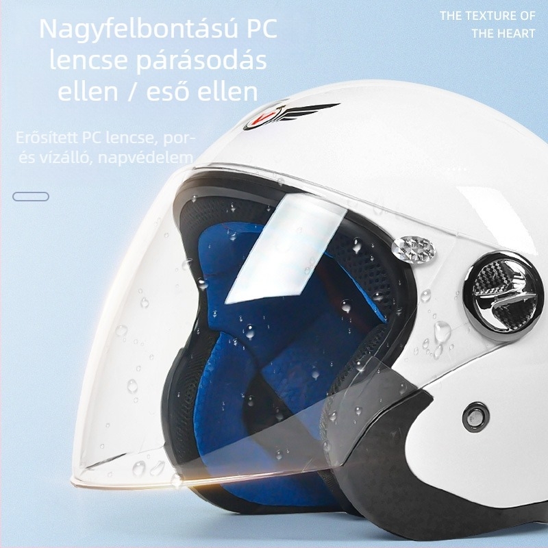 ABS+PC motorkerékpár sisak, 3C tanúsított, márka V, testreszabható, tanúsítókód 2021091105020156, nők számára, minden évszakra