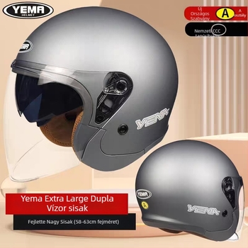 Elektromos járművek sisakja 3/4 nyitott, ABS, felnőtteknek, egész évben