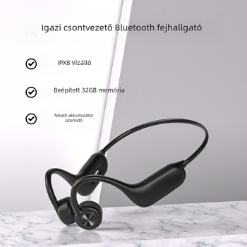 Csontvezetéses Bluetooth fejhallgató - IP68 vízálló, Bluetooth 5.4, hatótáv 15 m, akkumulátor üzemideje >8 óra