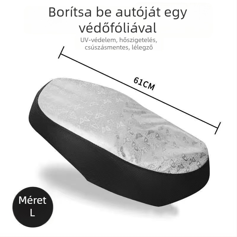 Elektromos jármű ülésvédő (vízálló, UV-védelem, olajálló, kopásálló, kompatibilis a Turtle Xunying EV-vel)