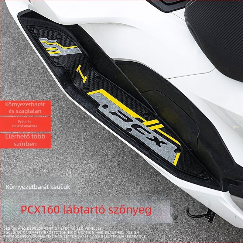 Honda PCX160 lábpedál pad — csúszásmentes, foltálló, pedál módosító kiegészítő, Howe márka