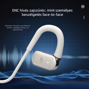 Newman HM50 csontvezetéses Bluetooth sport fejhallgató – fülre rögzített, BT 5.4, 4–8 óra üzemidő, vízálló