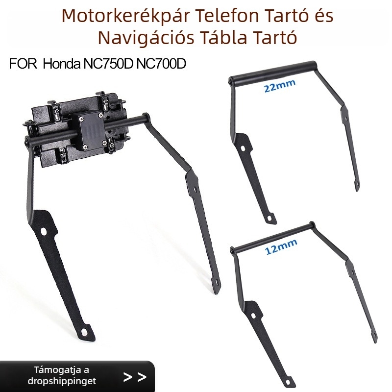Motoros elülső telefon- és GPS-navigációs tartó Honda NC750D/NC700D, Otilli