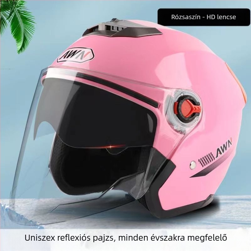 ABS motorkerékpár sisak, 3C tanúsítvány (2023091105021111), REGY AWN márka, uniszex, négy évszakos, UV védelem