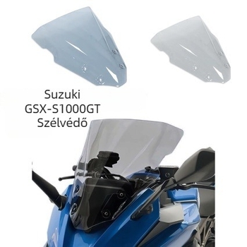 Suzuki GSXS100GT/GSX-S1000 GT (2021-2024) elülső szélvédő deflektor – napvédelmet nyújtó, kopásálló, karcálló, visszaverődés nélküli