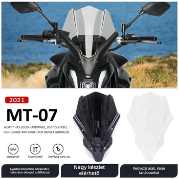 Aodili felemelt első szélvédő deflektor Yamaha MT07 2021