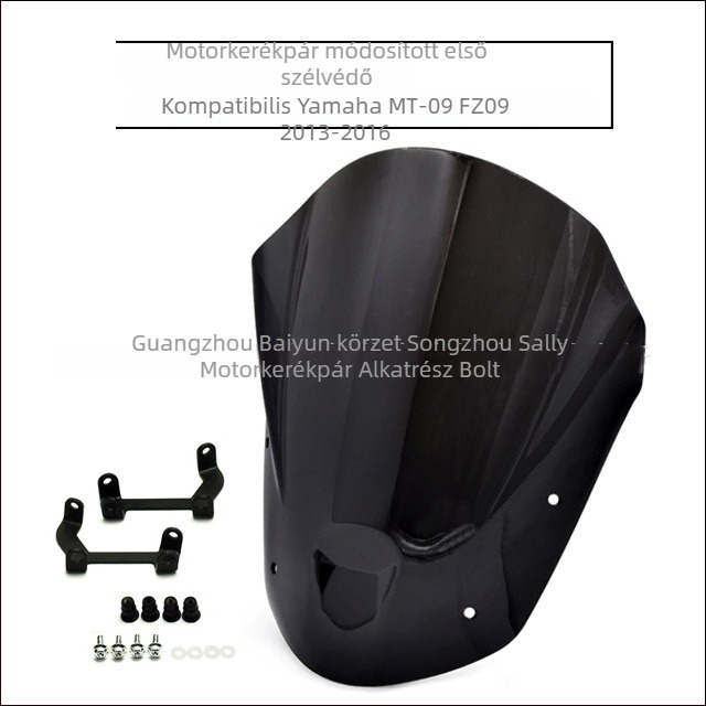 Motorkerékpár elülső szélvédő (Model 01) Yamaha MT-09 FZ09 2013-2016