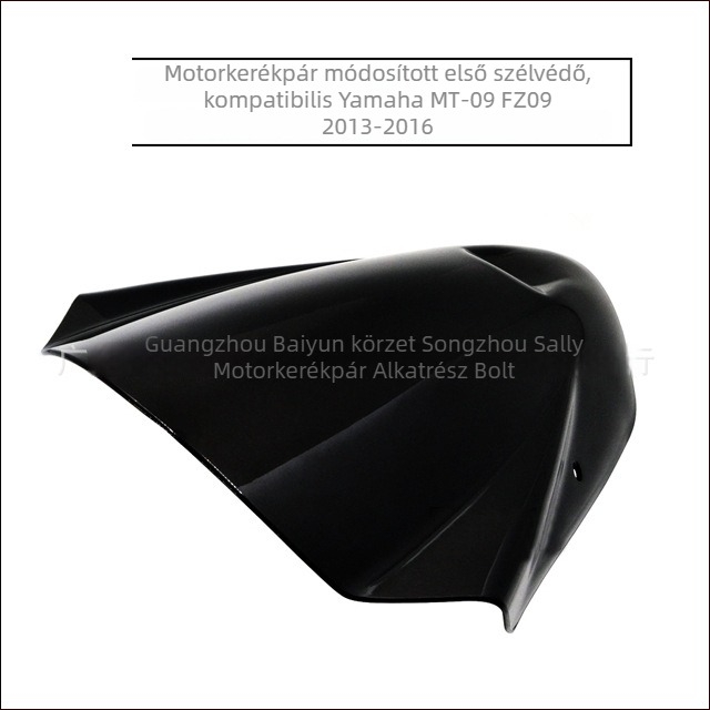 Motorkerékpár elülső szélvédő (Model 01) Yamaha MT-09 FZ09 2013-2016