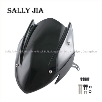 Motorkerékpár elülső szélvédő Suzuki GSX-S750 (GSXS 750) 2017–2019 | PC műanyag + CNC alumínium