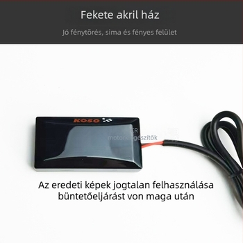 12–100V LCD voltmérő elektromos motorkerékpárokhoz, digitális kijelző, modell 000