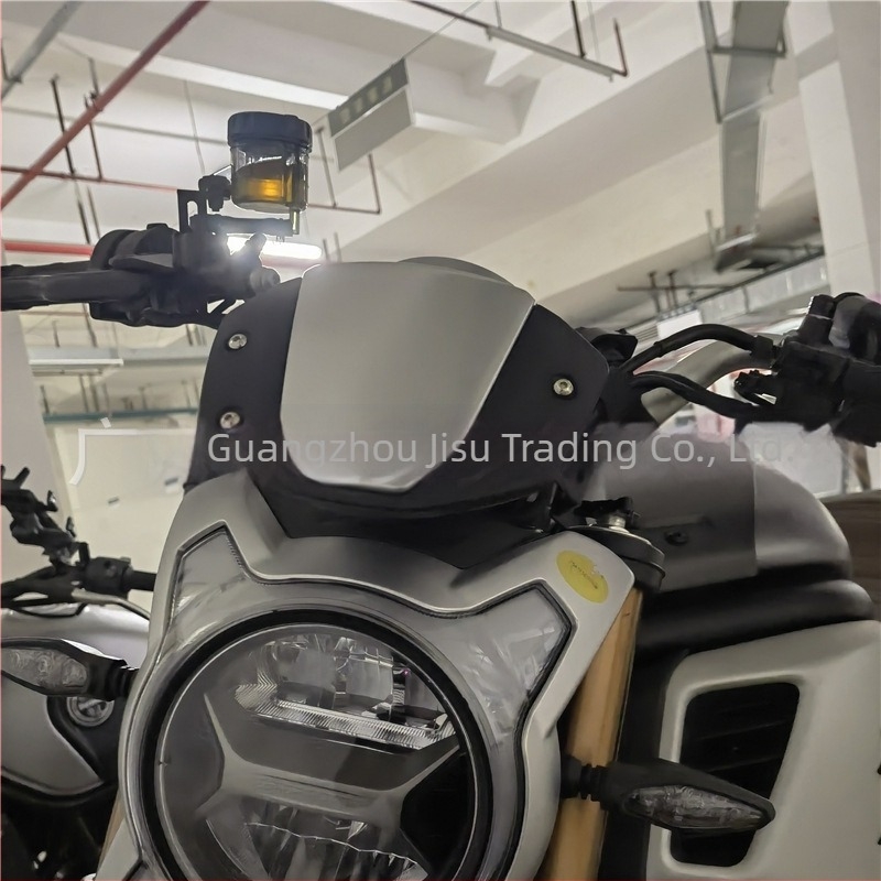 Elülső szélvédő deflektor Chunfeng 700CL-X / 700CLX-hez, ABS műanyag + rozsdamentes acél, Latinmotor, licencelt magáncímke