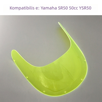 Akril szélvédő Yamaha YSR50 Ma Wang Zi 50cc – akril szélvédő deflektor, napsütés elleni védelem, kopásálló, karcolásálló, visszaverődésmentes