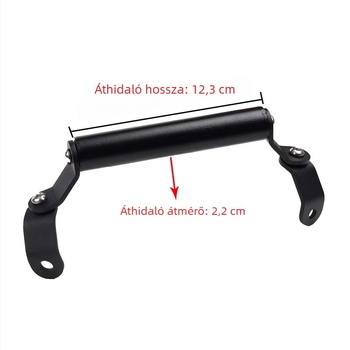 Navigációs telefon-tartó szélvédőre kiegészítő hosszabbító rúd, kompatibilis Dongfeng 675SRR/675SR-R, márka S2R