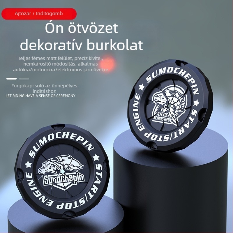 HUMO ZSG motorkerékpár kulcslyuk dekoratív fedél, gyújtás dekorációs gyűrű