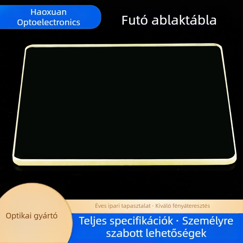 Haoxuan Lazervédelmi ablak – Lapos ablakfilm, optikai üveg, nagy átviteli képesség, nagy precizitás