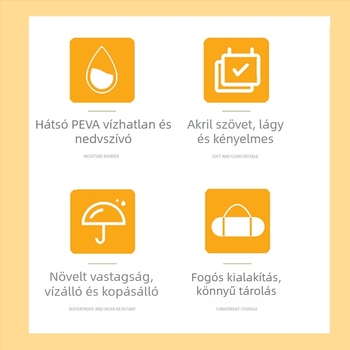 Piknik matrac kempingezéshez, nedvességálló akril szövettel és szivaccal, vízálló PEVA-vel; súly 850 g; 6 személy számára; modell Reel