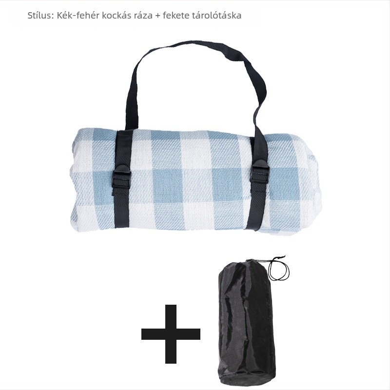 Piknik matrac kempingezéshez, nedvességálló akril szövettel és szivaccal, vízálló PEVA-vel; súly 850 g; 6 személy számára; modell Reel