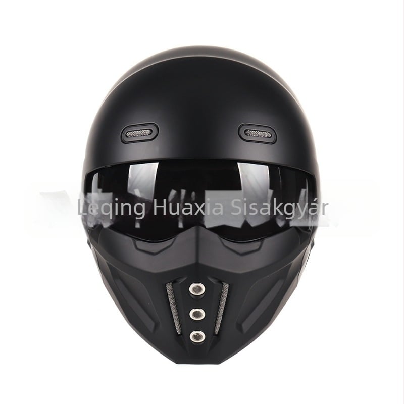 Scorpion motorkerékpár sisak, retro, minden évszakra, pályára, ABS, DOT CE