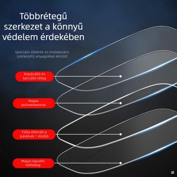 Párásodás elleni sisakfilm — univerzális sisakok motoros és elektromos járművek sisakjaihoz; hosszú távú páramentesítés, esőbiztos lencse, téli használat
