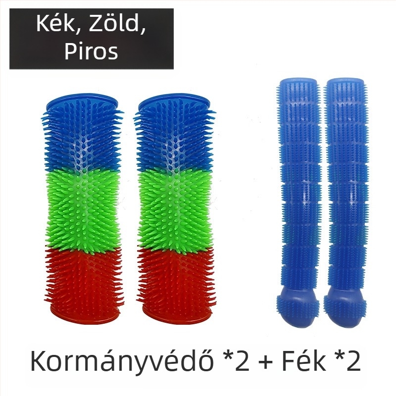 Motorkerékpár csúszásmentes kormányvédő burkolat