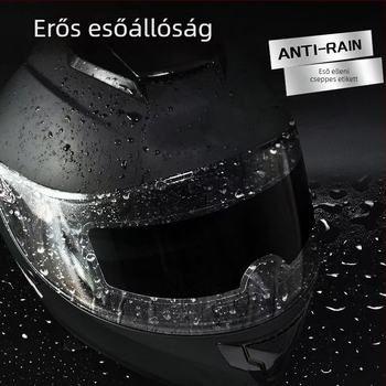 Motorkerékpár sisakhoz antifog és esőálló film – PET anyag, testreszabás elérhető, engedélyezett magánmárka