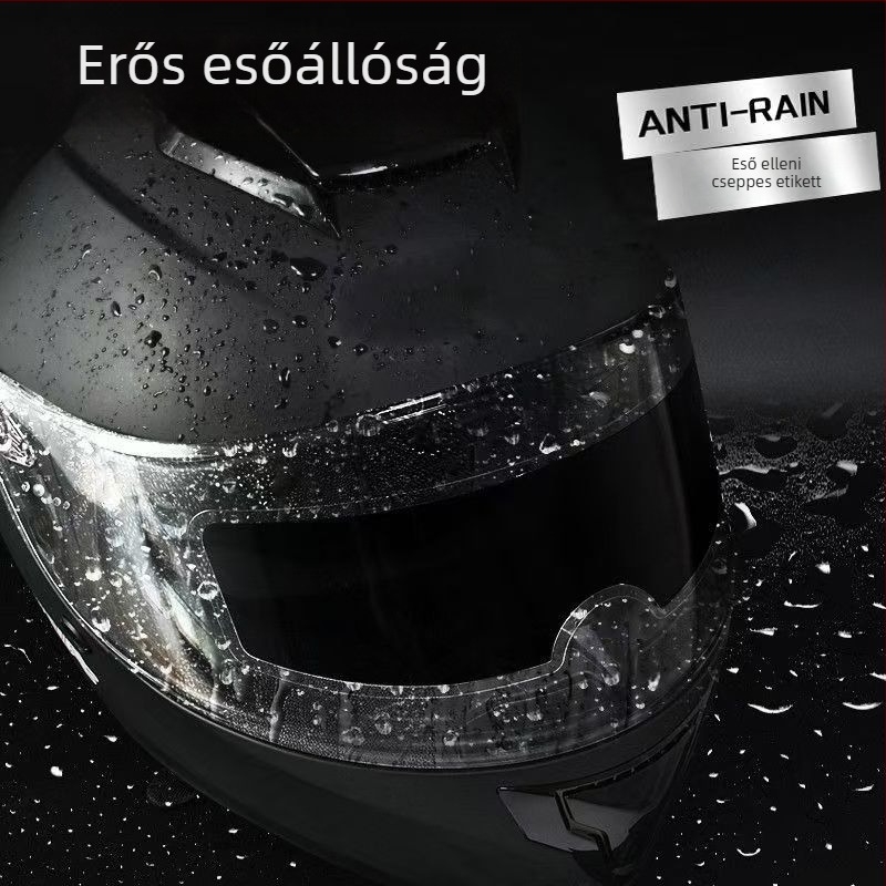 Motorkerékpár sisakhoz antifog és esőálló film – PET anyag, testreszabás elérhető, engedélyezett magánmárka