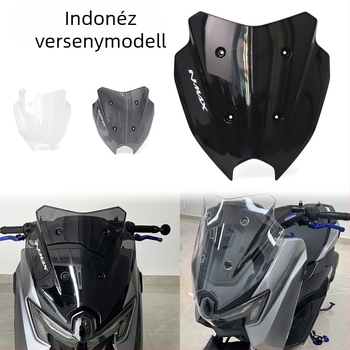 Yamaha NMAX 155-hoz (25 éves modell) Szélvédő – ABS anyag, testre szabható, összecsukható, karcolásálló, UV védelem