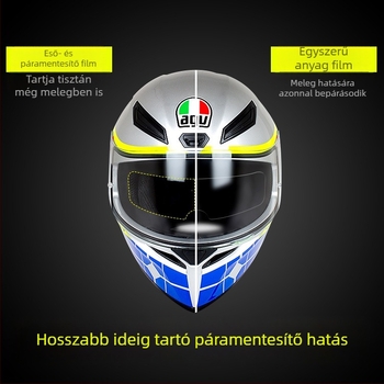 YCC sisak antifog film, modell YCC-061, eső- és ködálló