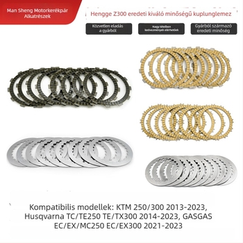 Hengjian Z300 terep motorkerékpárhoz való kuplung lemez, Hengjian Z300 modell, kompatibilis KTM, Husqvarna, GASGAS