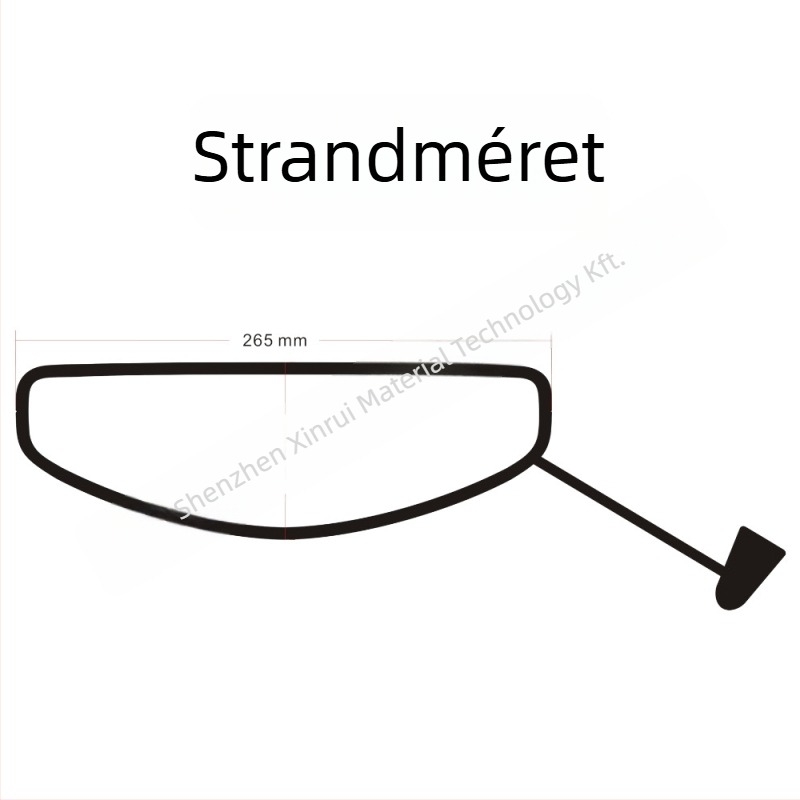 Univerzális USB-s sisaküveg fűtőpatch — anti-fog, defroztáló, PET anyag, modell DJR202401