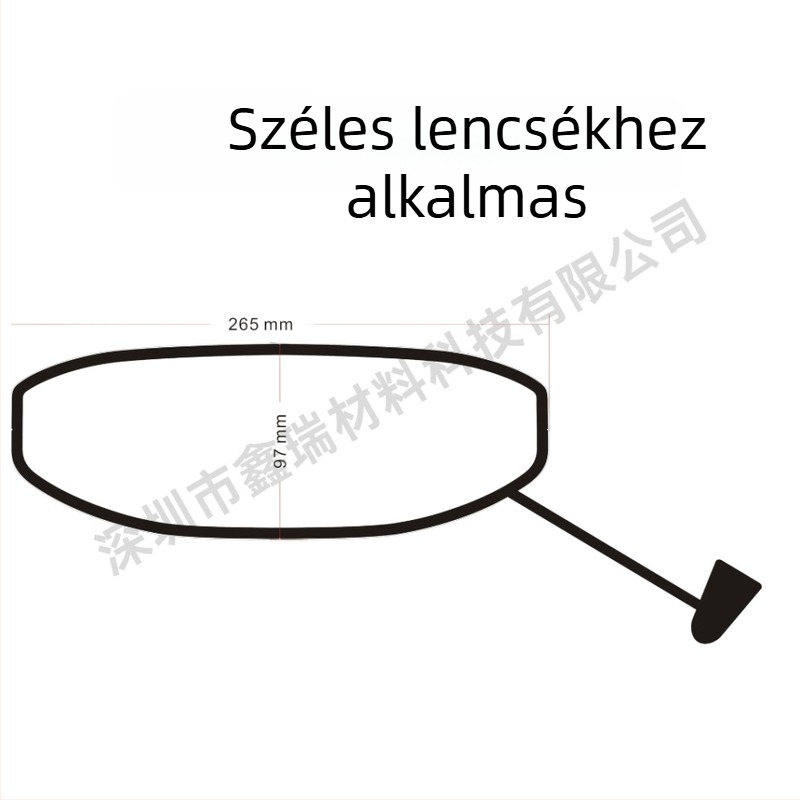 Univerzális USB-s sisaküveg fűtőpatch — anti-fog, defroztáló, PET anyag, modell DJR202401