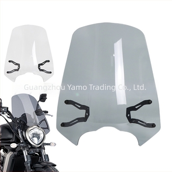 Kawasaki Vulcan 650 VN650 előtti szélvédő deflektor — PC anyag, Vulcan 650 modell, AMOTIME márka