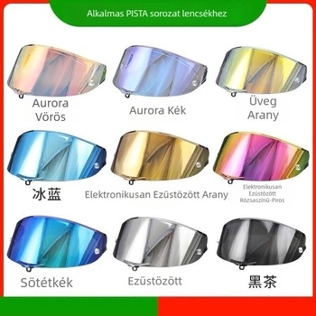 Motorkerékpár sisak lencséi, AGV Pista kompatibilis, testre szabható, védelmi (AGV Pista kompatibilitás, testreszabhatóság, védelem)