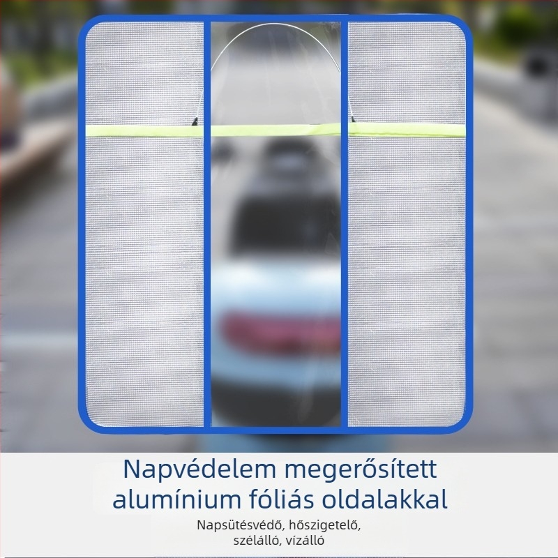Elektromos motorkerékpár és elektromos autó előtti szélvédővédő – PVC, összecsukható, HD átlátszó pajzs