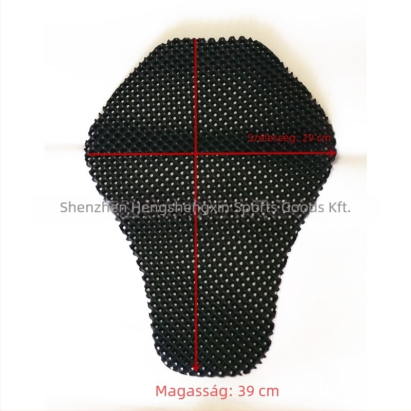 Baishengxin beépített védőfelszerelés versenyruhához – nagy sűrűségű EVA hab, többszörös hálózatos légáteresztő védelem, Knight-stílus