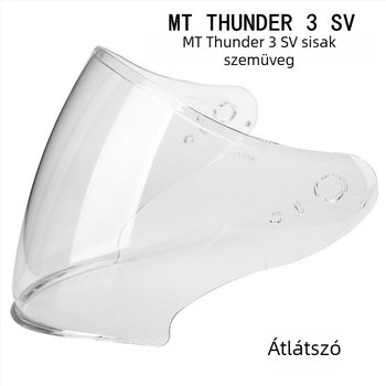 Motorkerékpár szemüveg MT Thunder 3 fél sisak MT-V-19 – PC anyag, Zombies Racing, DOT hitelesítés, motorkerékpárhoz, mindennapi használatra