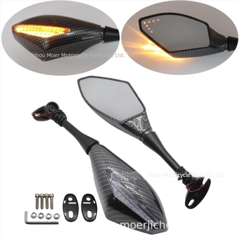 MOER ABS motoros visszapillantó tükör M828 LED világítással Honda CBR 650R/1000RR/600RR-hez
