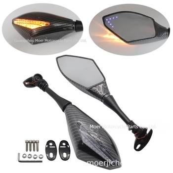MOER ABS motoros visszapillantó tükör M828 LED világítással Honda CBR 650R/1000RR/600RR-hez