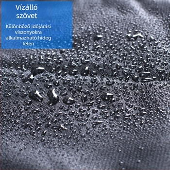 Térdvédők motorkerékpárhoz és elektromos járművekhez - téli meleg, vízálló, szélálló, vastagított PVC lábszárvédő