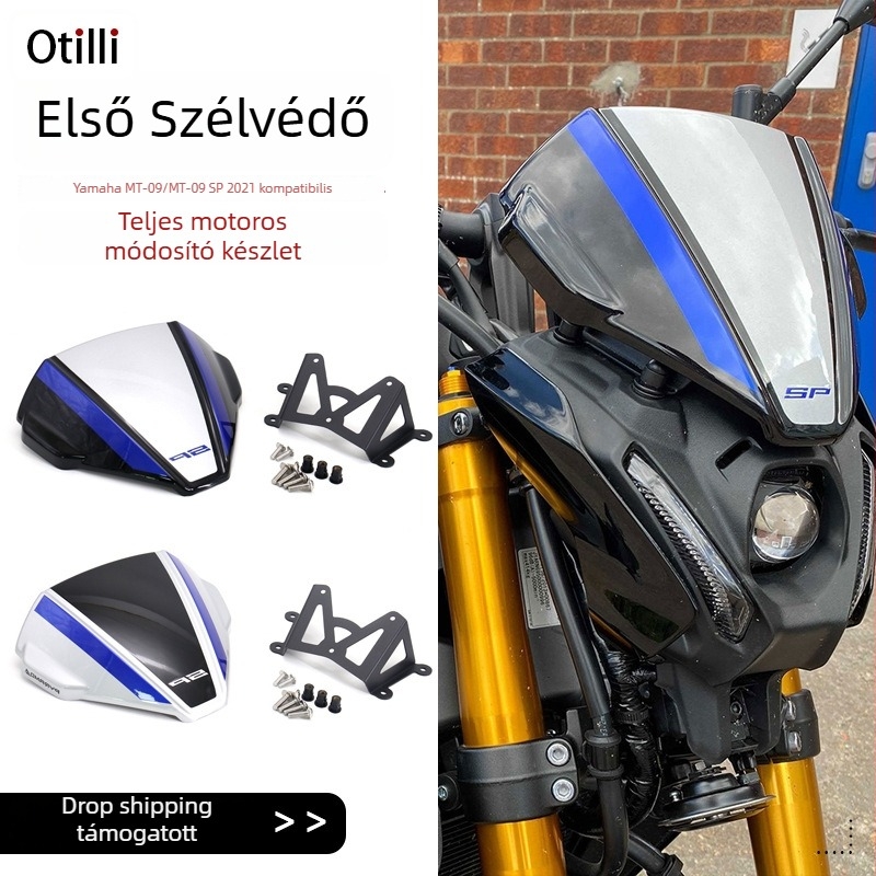otilli Elülső szélvédő Yamaha MT-09/MT-09SP – Légáram-deflektor