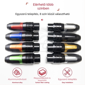 Motoros védő készlet – CNC‑megmunkált anti‑fall sliderek, PCR modell 3248, kompatibilis 10 mm-es rögzítőlyukakkal