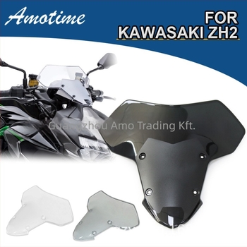 AMOTIME Kawasaki Z H2 / Z H2 SE előtti szélvédő deflektor, PC anyag, YM0104354, testreszabható