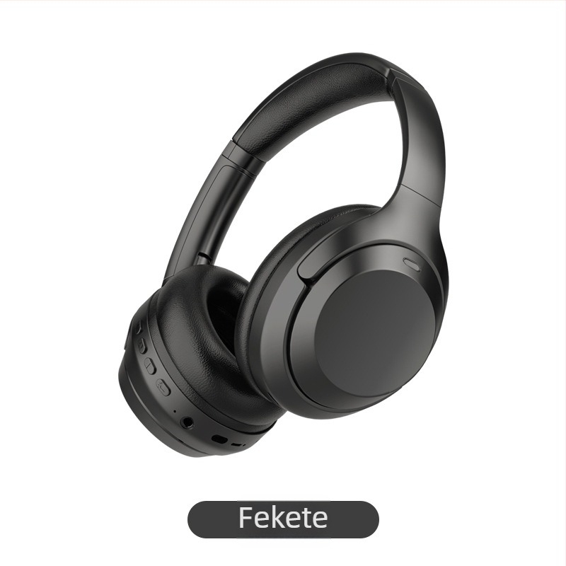 Vezeték nélküli fejre rögzíthető headset Bluetooth 5.3, 10 m hatótávolság, sztereó hang, 8+ órás üzemidő