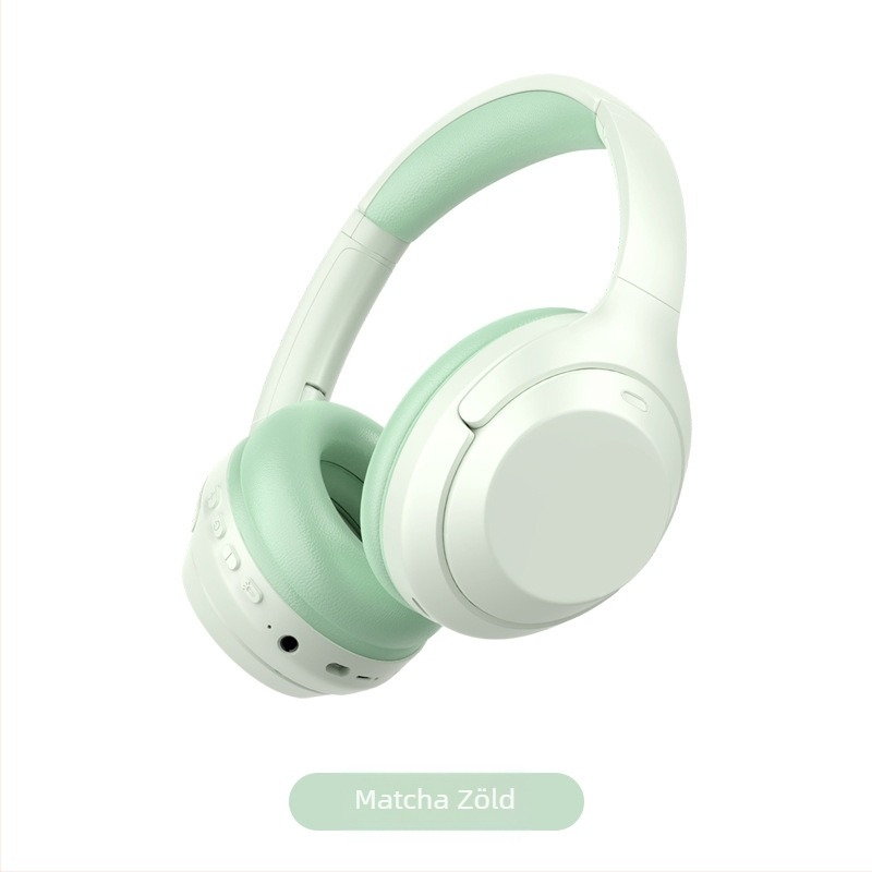 Vezeték nélküli fejre rögzíthető headset Bluetooth 5.3, 10 m hatótávolság, sztereó hang, 8+ órás üzemidő