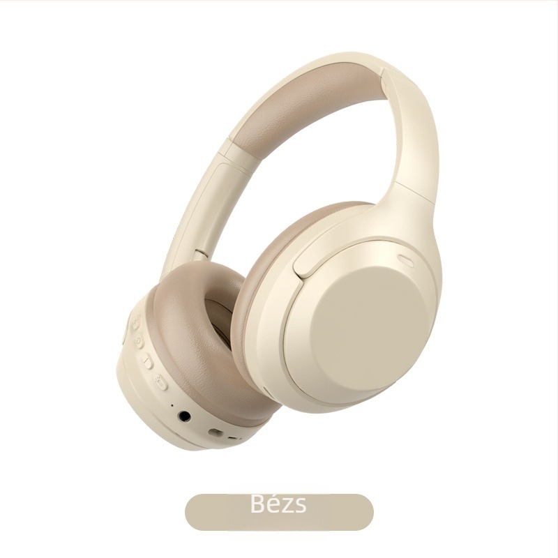 Vezeték nélküli fejre rögzíthető headset Bluetooth 5.3, 10 m hatótávolság, sztereó hang, 8+ órás üzemidő
